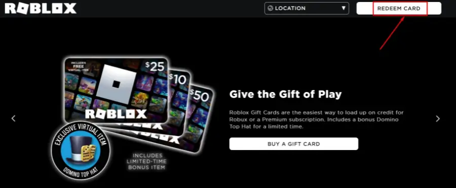 How to Redeem Your Roblox Gift Card
