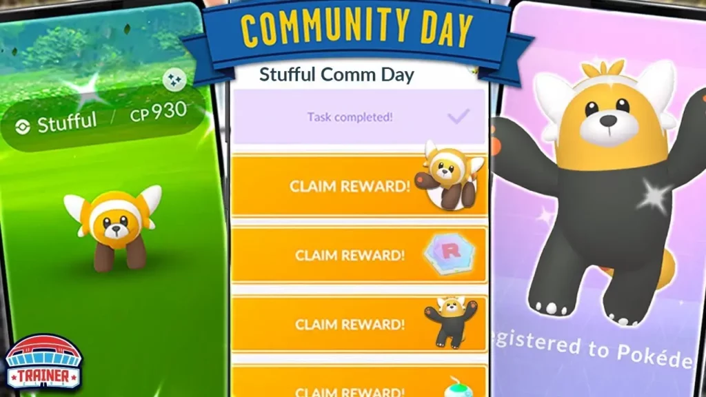 Pokémon Go Stufful Community Day