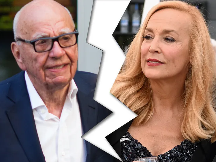 Rupert Murdoch and Jerry Hall's divorce