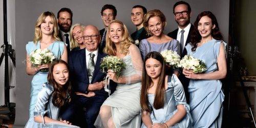 Rupert Murdoch and Jerry Hall's divorce