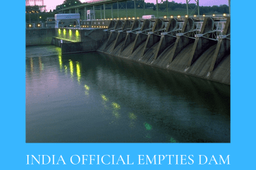 India Official Empties Dam Claiming His Phone Contained Sensitive Information.