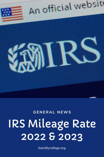 Tax Man Don’t Play IRS Mileage Rate 2023-2022